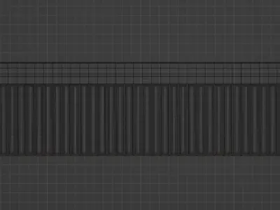Wall Partition for your interior Low poly v7 3D model