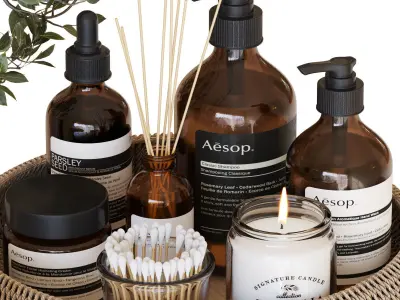 Bathroom Accessories-05 3D model