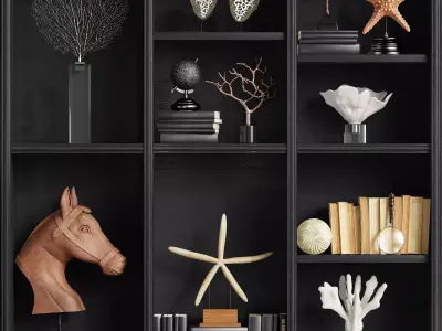 LuxDeco Decor Set 3D model