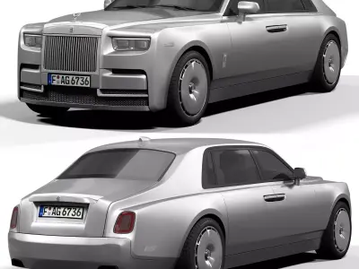 Rolls Royce Phantom 3D model