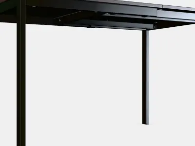 VANGSTA Extendable Table 2 Low-poly 3D model