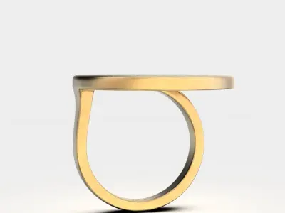 Circle Ring 3D print model