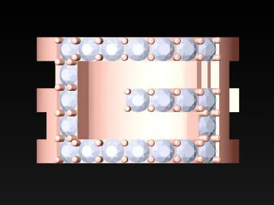 Diamond Ring - N3440 Free 3D print model