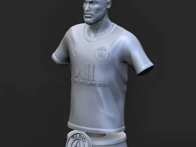 Neymar JR 3D Printable 3D print model