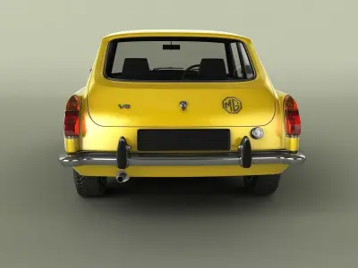 MG MGB GT V8 Coupe 3D model