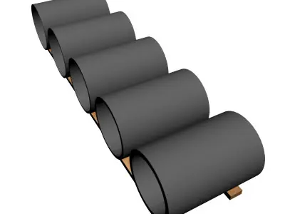 16in Pipe 3D model
