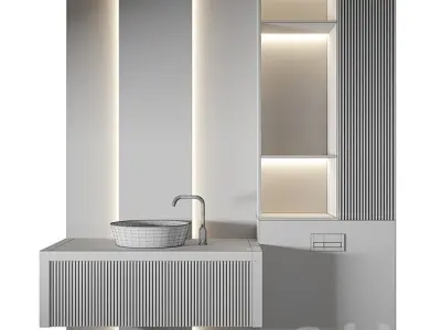 Luxury Bathroom 285 3D model