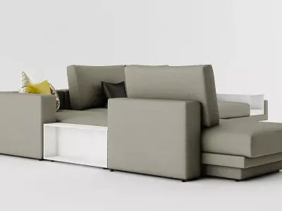 Luxury Design Sofa 3D model