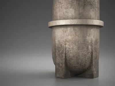 Urn Rick Owens 3D model