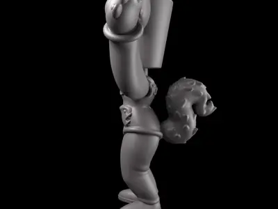 Pencil holder Vase holder objects holder 3D print model Free 3D print model
