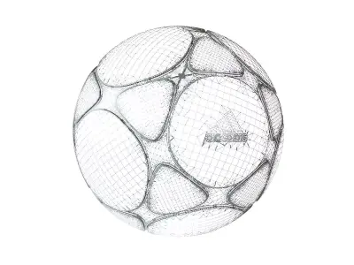 football Low-poly 3D model buy