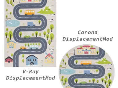 Rugs No 341 Low-poly 3D model