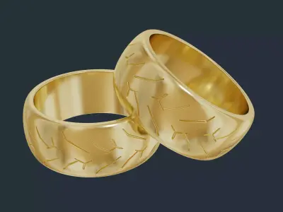 Ring Wheel 3D print model