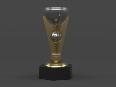 Trophy Cup 3D model 12