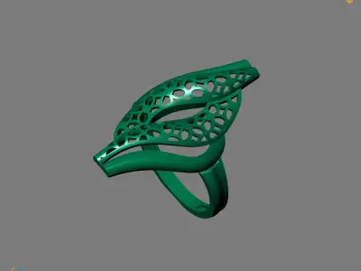 Women Plain Ring Ready STL Models Womens Ring 3d models 3D print model 4