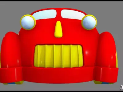 3D Car race Model toys  vehicle kids 3D Car race  3D model