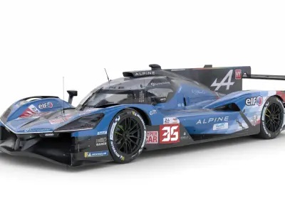 Alpine A424 2024 3D model