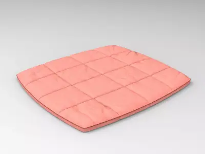 Kuye Mattress Low-poly 3D model
