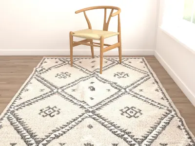 Rugs No 412 Low-poly 3D model