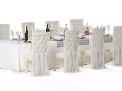 Dining Table  3D model purchase