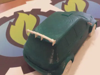 Skoda Fabia s2000 wrc 3D print model