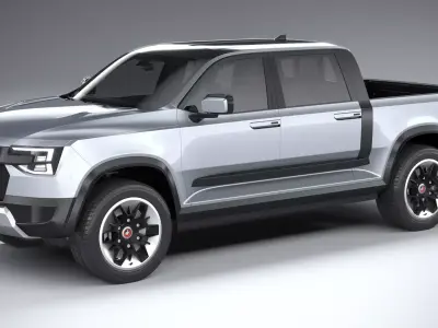 Generic Pickup v1 2023 3D model