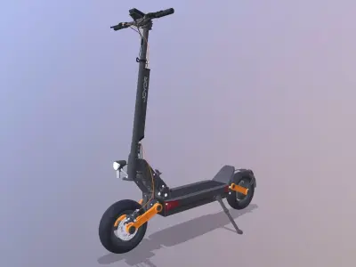 Electric Scooter 3D model