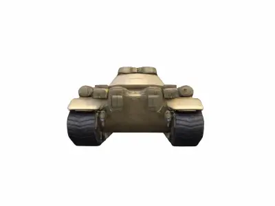 Attack Gaming M1 Abrams Tank 3d Render 3D model