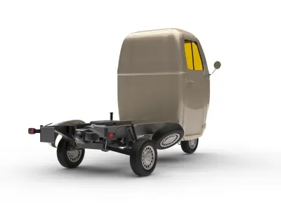 Piaggio Ape 1950 3D model