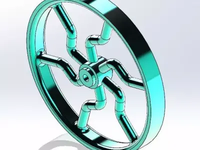 Rueda 3D print model