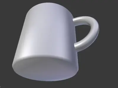 Mug - Sample of my Kitchenware set - Free download Free 3D model