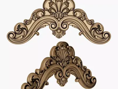 Decor for cnc 3D model 3D model