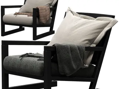 Clio Maxalto Armchair 3D model