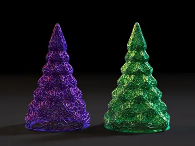 Christmas tree 3D print model get