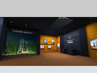 Exhibition - Area -10X12-3DMAX2011-063 3D model