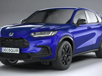 Acura ZR-V sport 2024 3D model