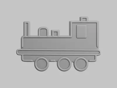Vehicles Emoji Pack 3D Printable 44 Unique Emojis 3D print model
