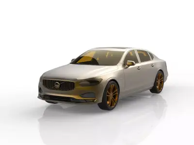 Volvo S90 Free 3D print model