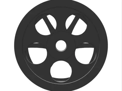 Advan RG2 164 RIMS FOR HOTWHEELS 3D print model