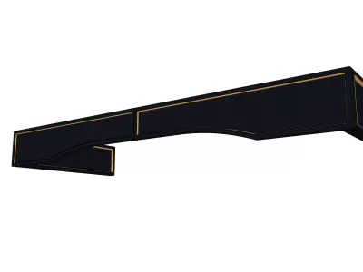 MODULAR - bar counter - 05 Free 3D model