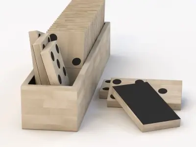  Jayson Home Bone Dominoes 3D model