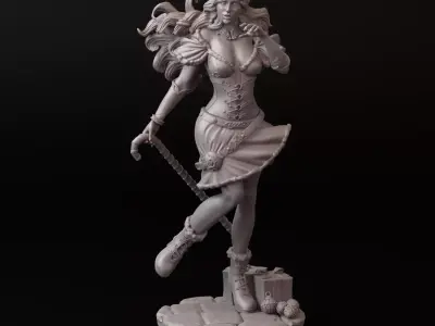 Santa s Helper 3D print model