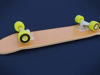 Skateboard 3D model