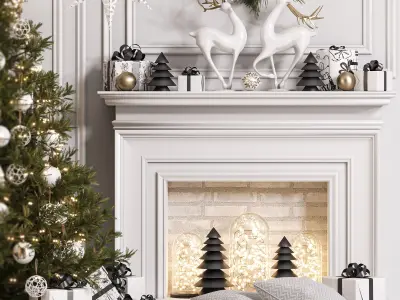 Decoration Christmas B04 3D model