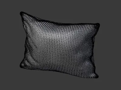 Piped Pillow 2 3D model