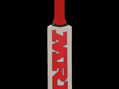 MRF Cricket Bat  3D model