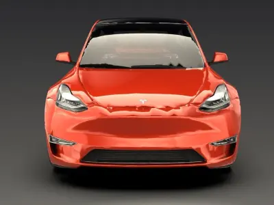 Tesla model Y 2020 3D model