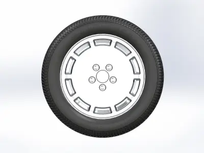 Wheel for scale model SVO 1984 3D print model