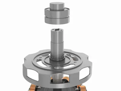 Electro Motor 1 3D model