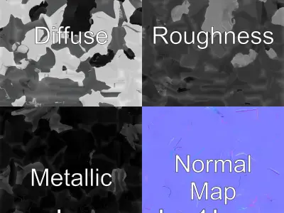 Compact Urban EV Charger with Modular Design Low-poly 3D model